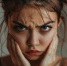 Girl 20s portrait, cute upset look begging, praying gesture, capricious female face, brown hair, double buns pouting having hopeful expression closeup, copy space for text, generative ai illustration
Черная душа - ИА SakhaLife.Ru