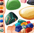 Set of lucky gem stone illustration
талисманы - ИА SakhaLife.Ru