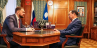 Айсен Николаев провел рабочую встречу с руководителем ФАДН России Игорем Бариновым - ГТРК Саха