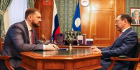 Глава Якутии Айсен Николаев провел рабочую встречу с руководителем ФАДН России Игорем Бариновым - ИА SakhaTime