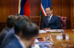Глава Якутии встретился с курсантами программы подготовки кадров «Муравьев-Амурский 2030»