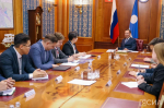 Глава Якутии встретился с курсантами программы подготовки кадров «Муравьев-Амурский 2030»