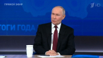 Путин начал совмещенную прямую линию и большую пресс-конференцию