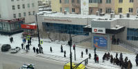 После открытия движения на проспекте Ленина случилось ДТП - Якутское-Cаха ИА