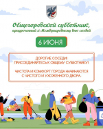 На уборку всем двором: 6 июня в Якутске проведут общегородской субботник