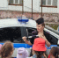 В Нерюнгринском районе Якутии дети, отдыхающие в лагере, вместе с активистами \"Движения первых\" посетили отдел Госавтоинспекции - ГИБДД