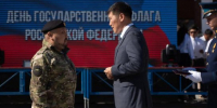 Министр предпринимательства Якутии Георгий Андреев награждён медалью "За храбрость" II степени - ГТРК Саха