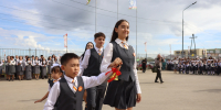 В Якутске открылась самая большая школа имени Первого Президента республики Михаила Николаева - Министерство образования РС(Я)