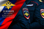 С Днём сотрудника органов внутренних дел!