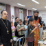 Православная молодежь и священнослужители поздравили с Рождеством Христовым центр «Берегиня» - Якутская и Ленская епархия