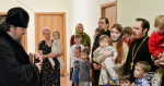 Архипастырь поздравил семьи священников с Рождественскими днями