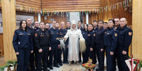 В Доме Арчы провели обряд благословления росгвардейцев на службу - Росгвардия