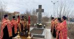 Панихида на могиле епископа Зосимы (Давыдова)