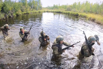 Состоялись квалификационные испытания сотрудников отдела специального назначения УФСИН «Белый медведь» на право ношения оливкового берета