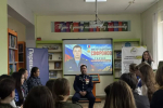 Герой России из Якутии Виктор Софронов провел урок Мужества в Олекминске